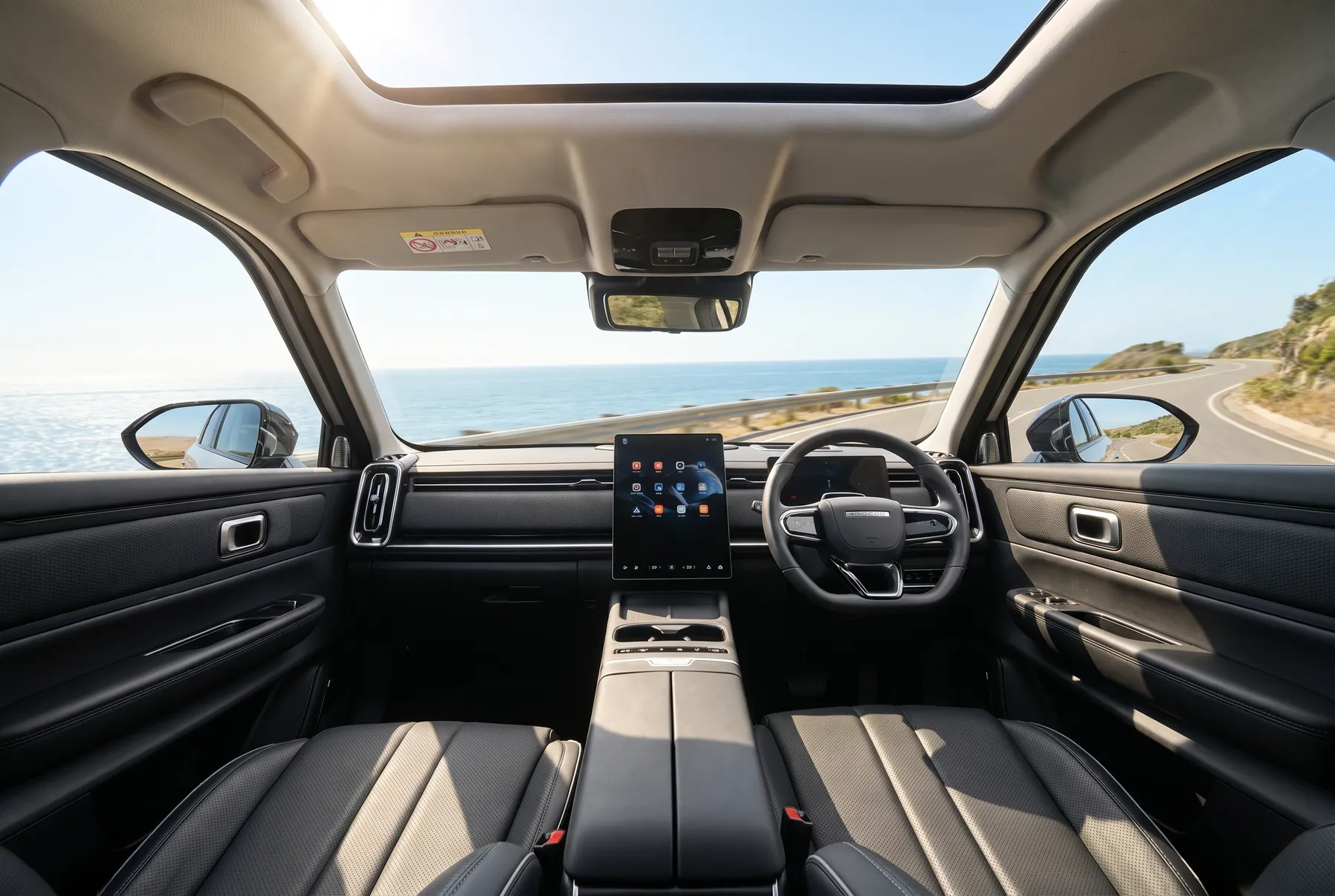 JAECOO J7 SHS-P interior kabin